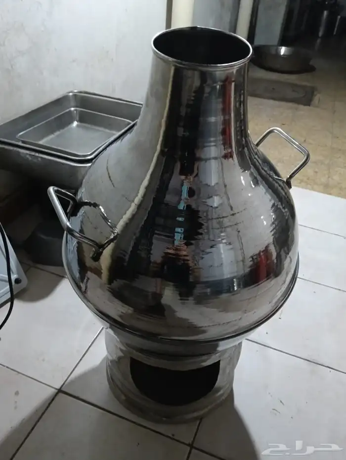 عدة كاملة لمطاعم فول وفلافل استيل جديده للبيع 24