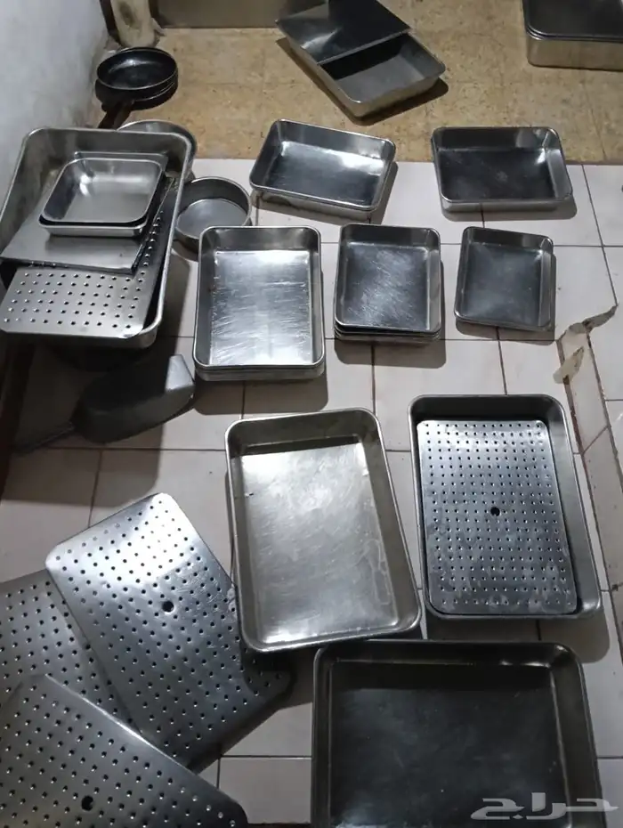 عدة كاملة لمطاعم فول وفلافل استيل جديده للبيع 22