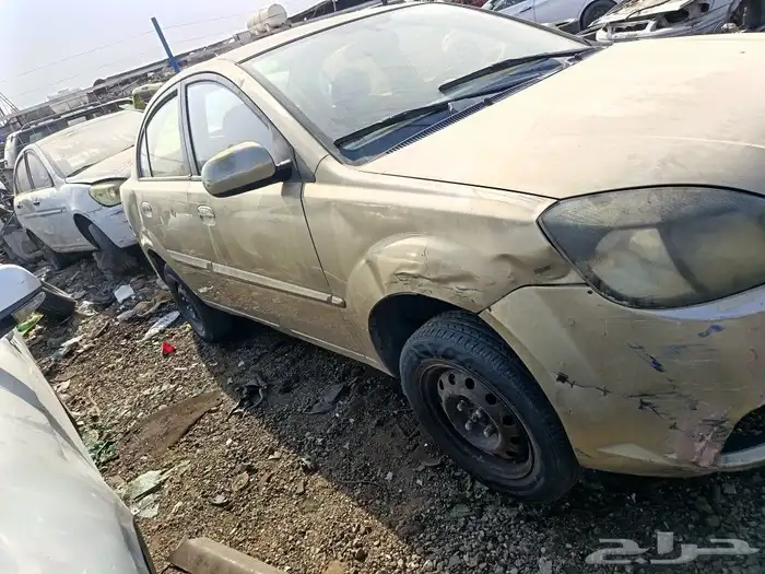 متوفر جميع قطع غيار كيا ريو موديل 2010 تشليح فقط وملحقاتهااا 1