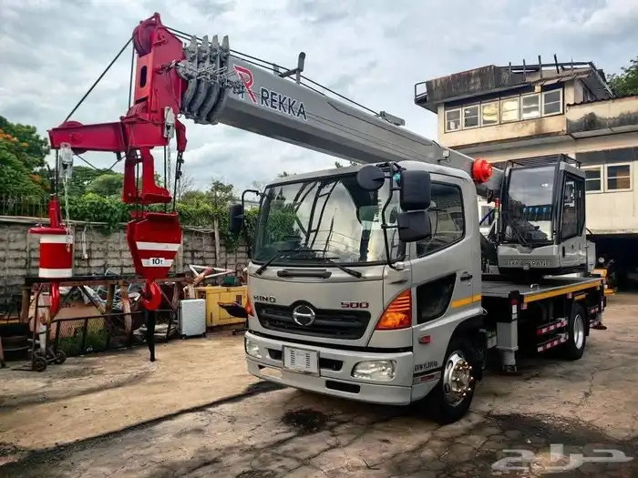 كرين 7طن. باسكت. صندوق 7 ton box crane. Basket for all the u 7