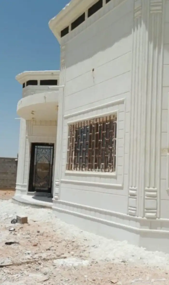 ديكورات خارجيه بديل الحجر الطبيعي سمنت أبيض وبطحاء الرياض 05 3