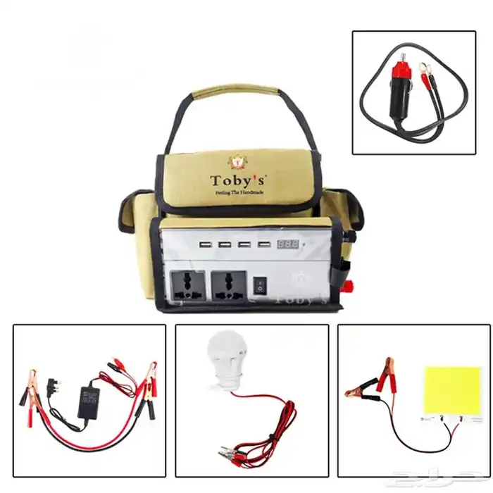 مولد الطاقه المتنقل للتخيم والرحلات 4