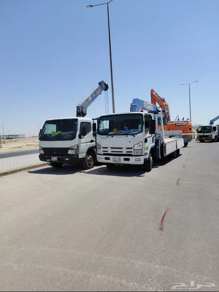 تاجير رافعات كرين كرينات مان لفت سيزر لفت بوم تراك دينه ونش 22