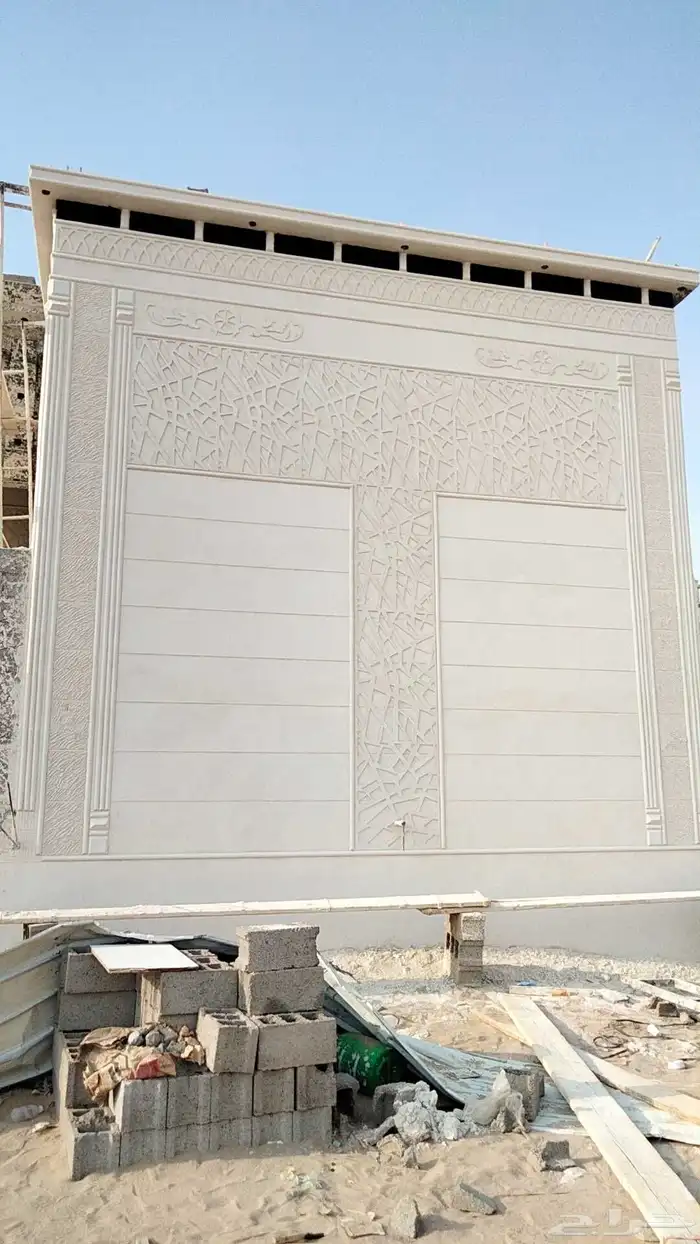 لياسه ملونه وديكورات خارجية بديل الحجر الطبيعي تغنيك عن اليا 4