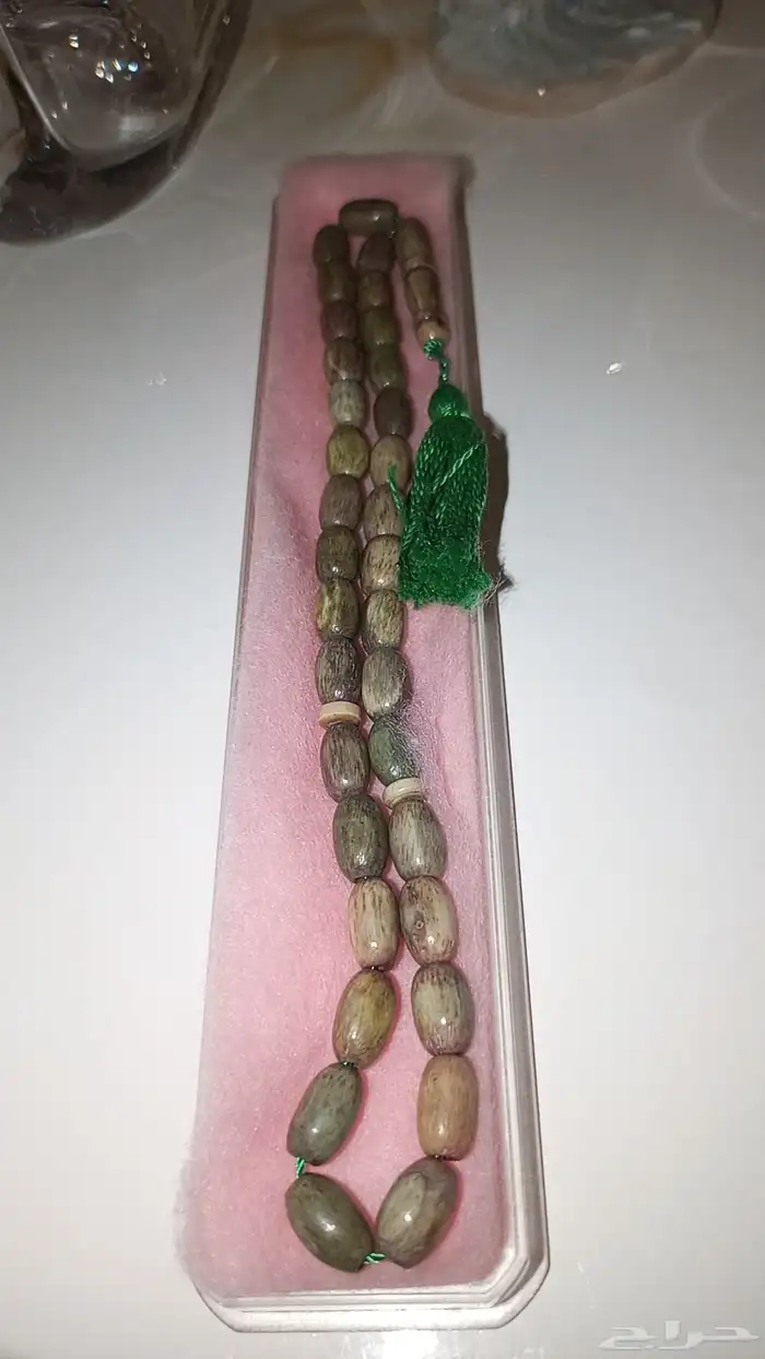 انتيك سبحة فاتوران عشبي معرق 2