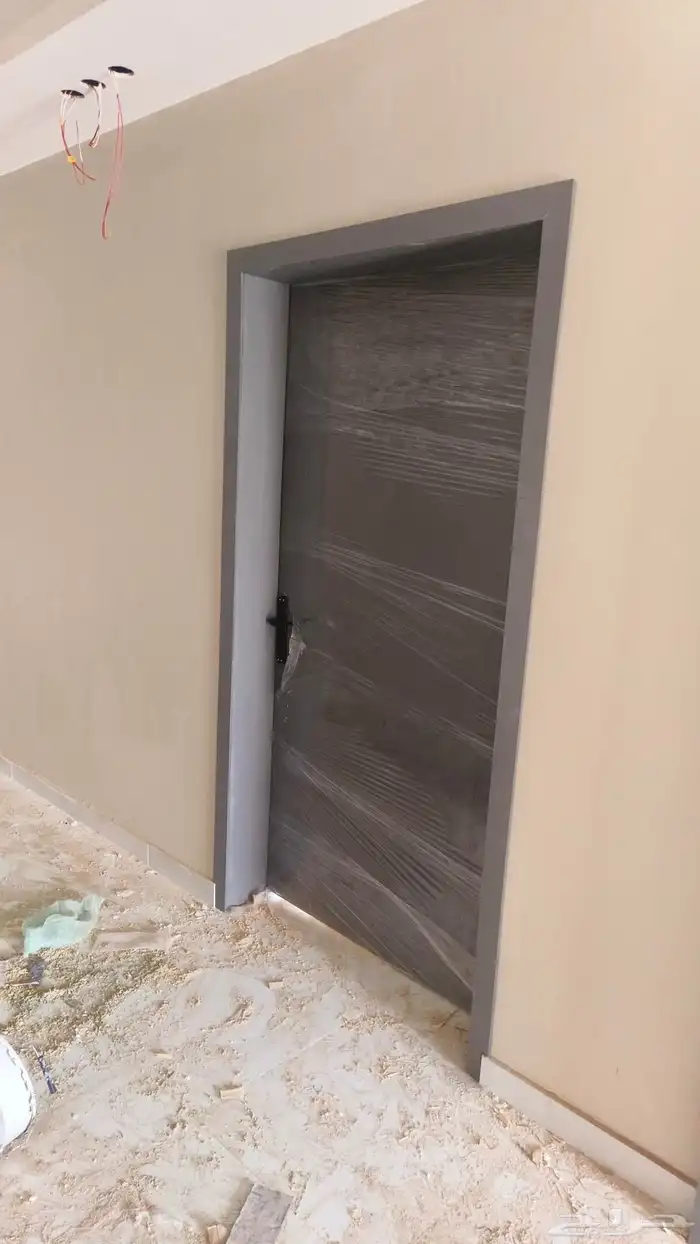 تفصيل ابواب خشب بجميع انواعها ودبليو بي سي 4