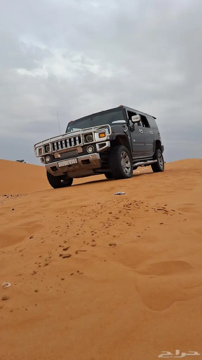 همر H2 اسود لوحه مميزه للبيع 2