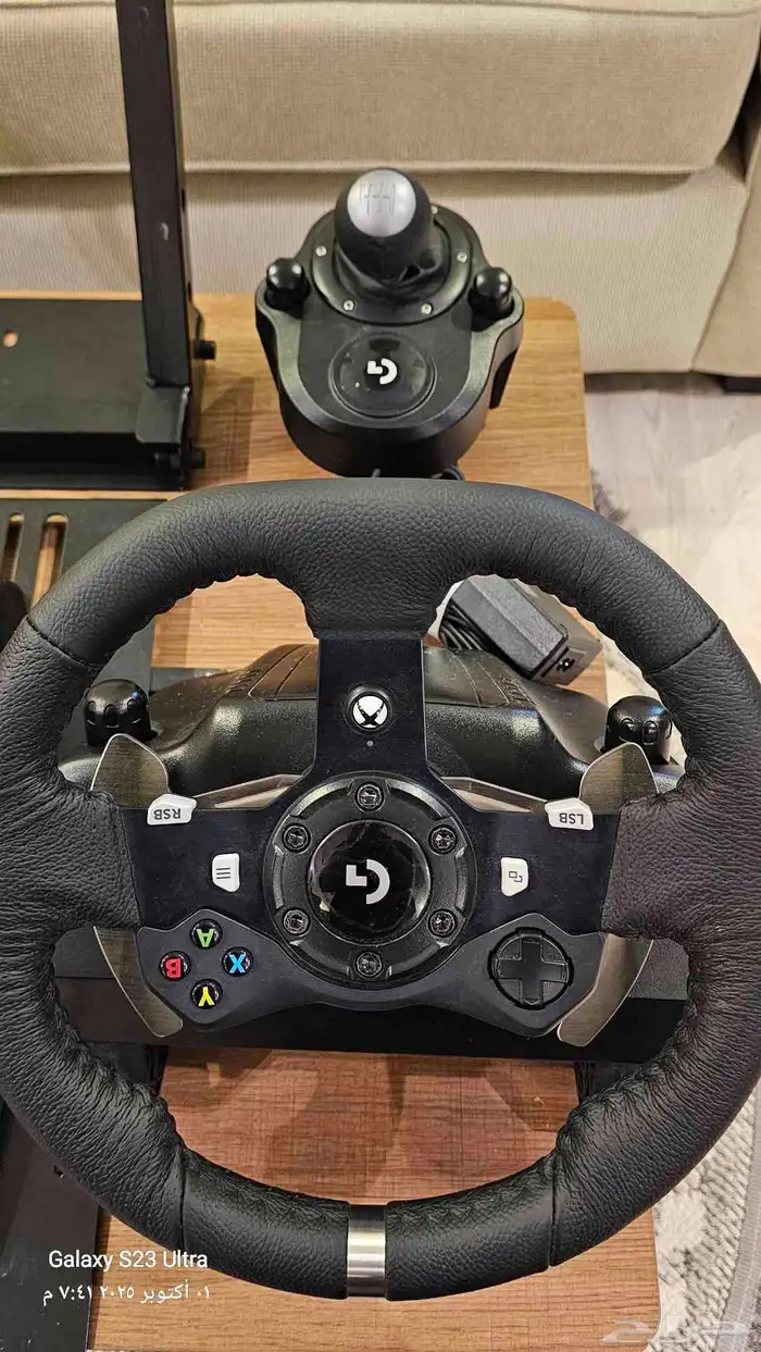 عجلة قيادة سباق G29 G920 درايفنج فورس شيفتر عجلة سباق درايفي 7