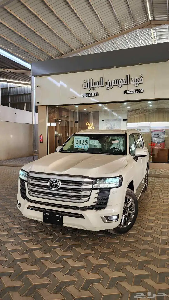 تويوتا جكسار L3 سعودي بنزين ابيض 2025 ( بطاقه جمركيه ) 1
