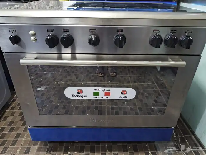 Tecnogas made in Italy original 5 burner gas stove for sell 0