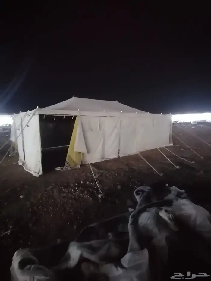 خيمة ثلاث غاط بكستانية الموقع محافظة رفحاء 0
