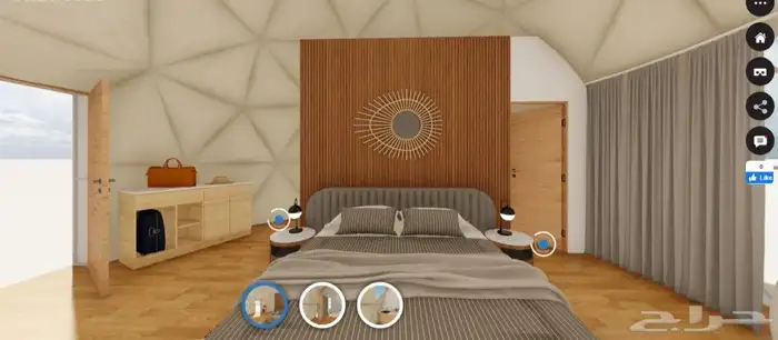 قباب للمخيمات السياحيه والمنتجعات 1