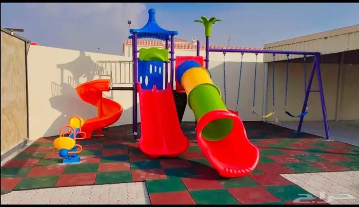 مراجيح وزحاليق وألعاب أطفال نطاطات ترامبولين 19