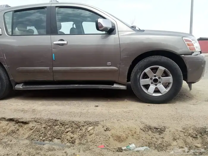 نيسان ارمادا للبيع مفحوص. استماره منتهيه سنتين 1