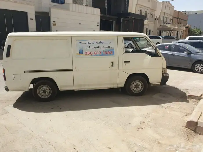 باص نيسان موديل 2001 فحص استمارة وتأمين كله جديد لاعلي سوم 2