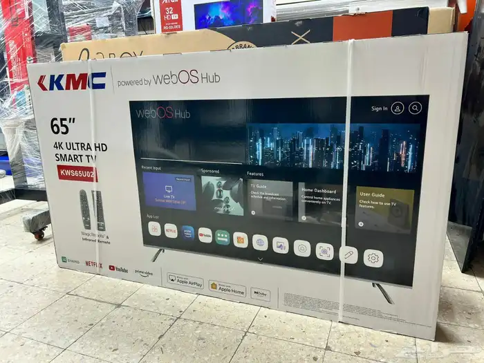 جديد ذكيه شاشات سمارت 4k توصيل مجاني تلفزيون tv 0