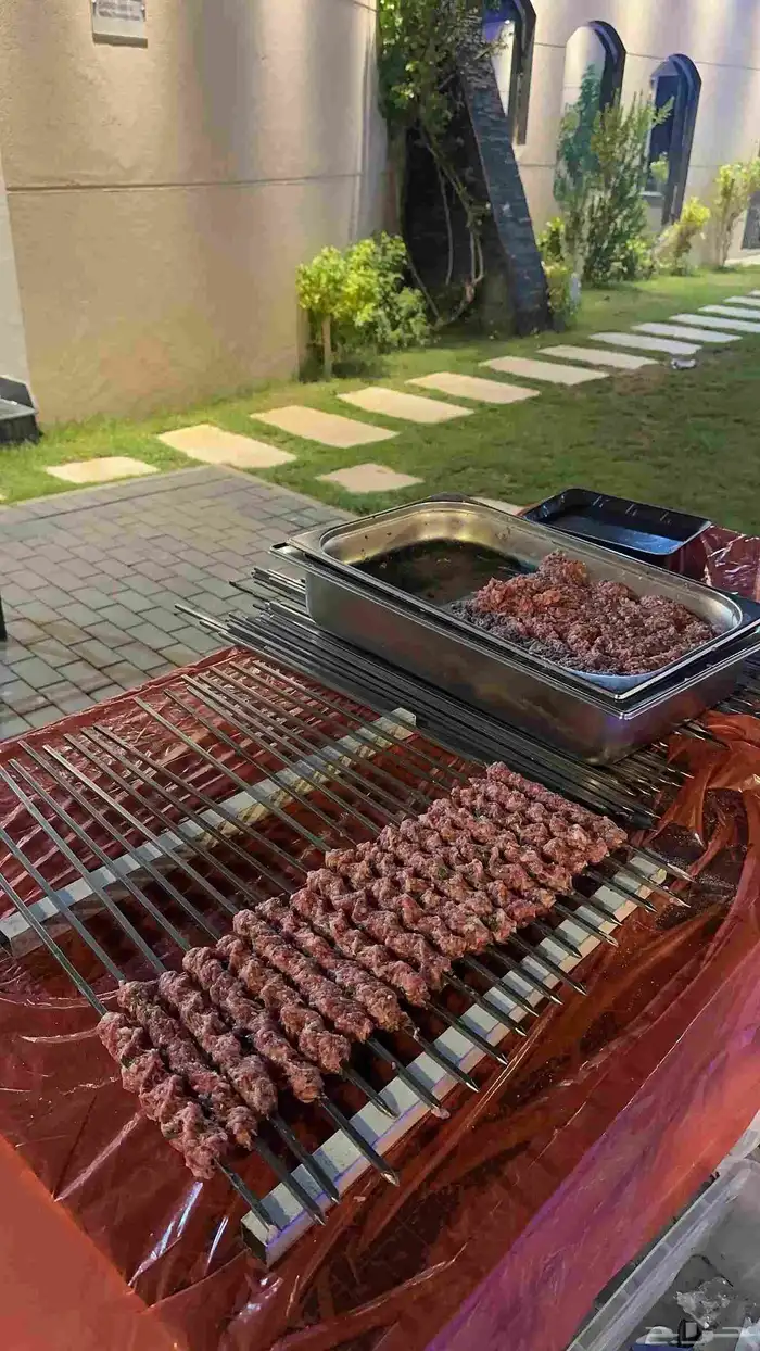 تجهيز  مشويات في الاستراحات والمخيمات 2