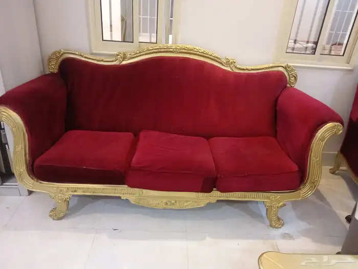4قطع كنب مستعمل 350 أبها 1