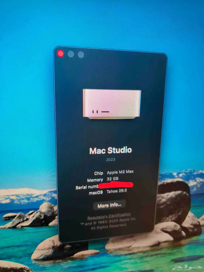ماك استوديو ام 2 ماكس Mac Studio M2 Max 2