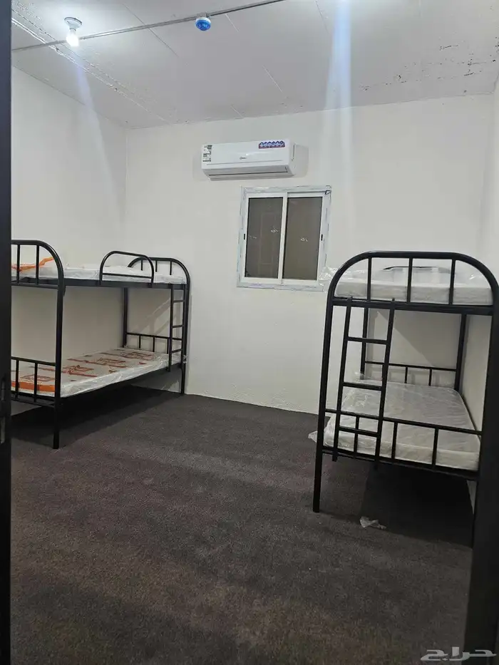 سرير حديد دورين ومراتب ودوليب وبطانيات كل شي متواجد 20