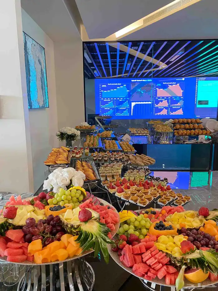 كفي بريك شاشات سناكات بوفيه مفتوح طاولات عشاء كراسي 6