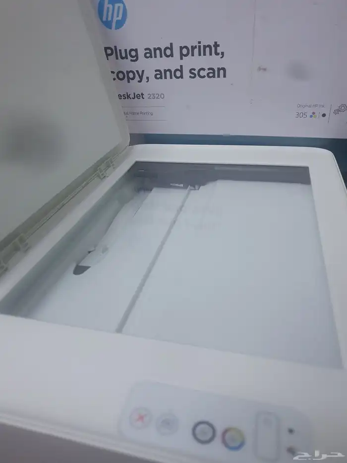 طابعه hp نضيفه بكرتونها 1