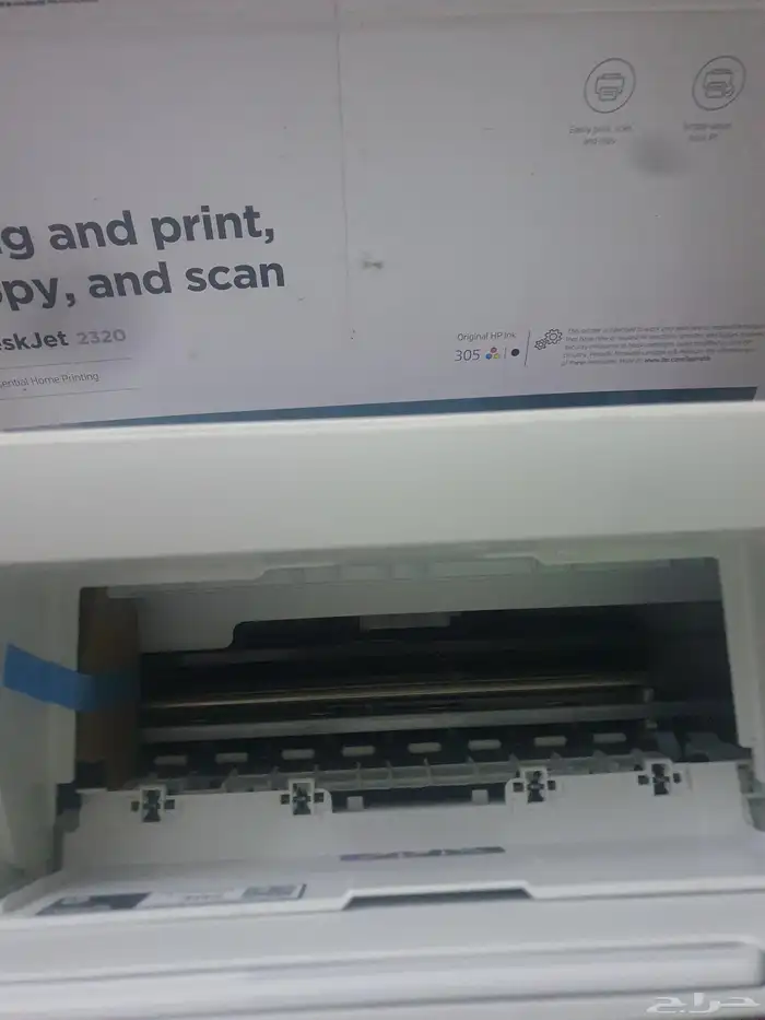 طابعه hp نضيفه بكرتونها 2