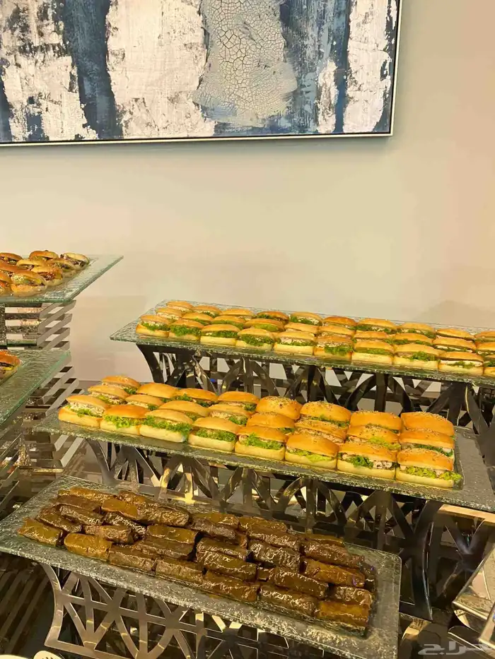 كفي بريك شاشات سناكات بوفيه مفتوح طاولات عشاء كراسي 5