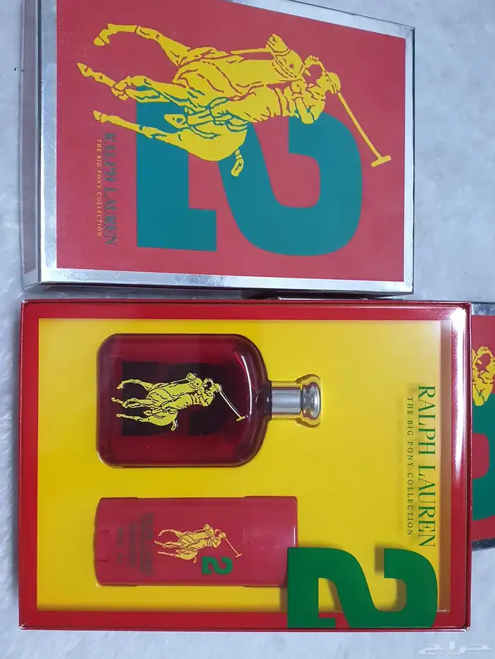 عطر رجالي طقم بولو احمر رجالي اصلي 100 0