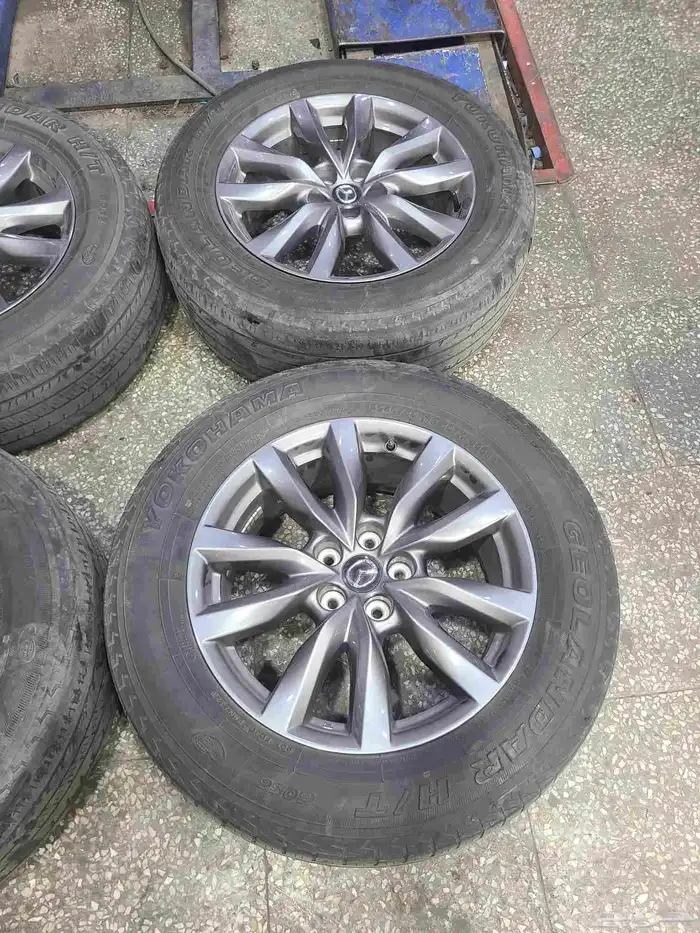 جنوط مازدا cx9 كروم وكالة 2024 مقاس 18 4
