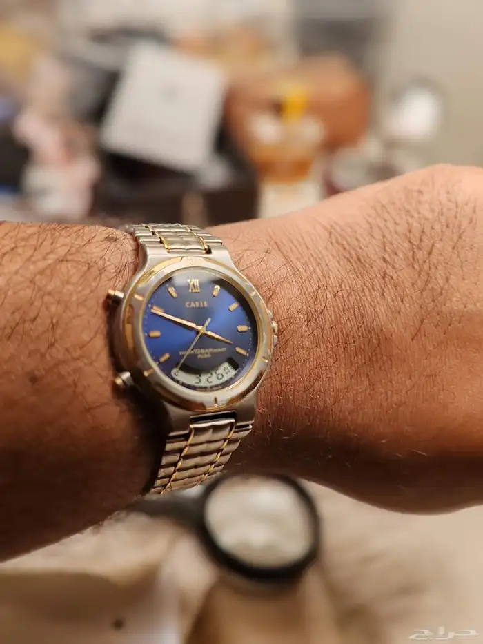 Seiko Alba Carib V051-6020 Digital-Analog Quartz Men Men S W 0