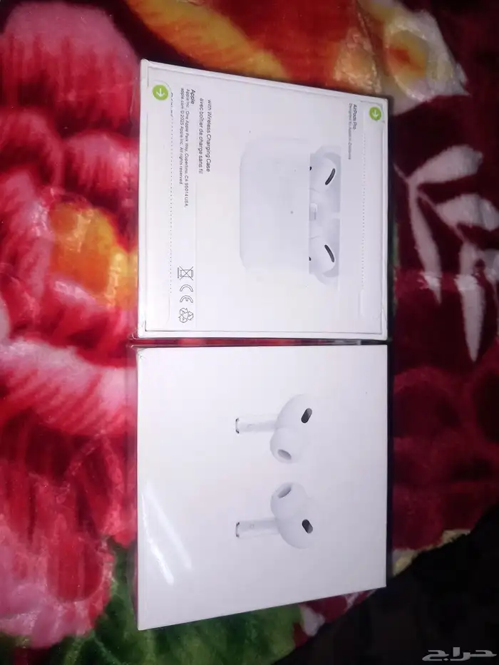 سماعه ابل ايربودز برو الجيل الثاني تجاريه درجه اولى بسعر 50 0