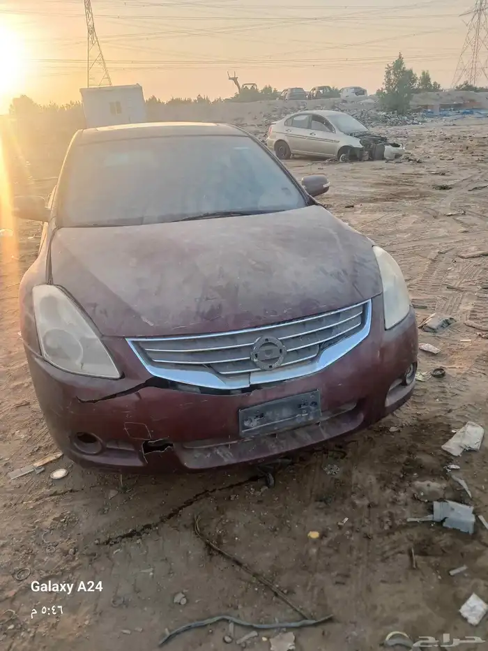 قطع غيار نيسان التيما 2011 تشليح جده الحمدانيه 1