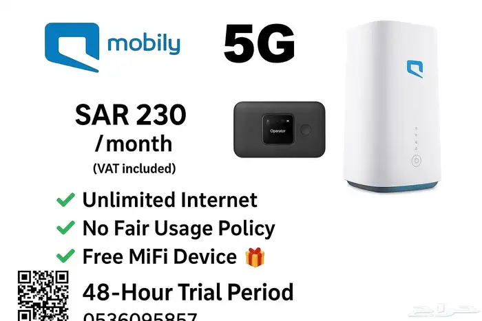 The Fastest 5G Internet in Saudi Arabia with Huawei Route 1