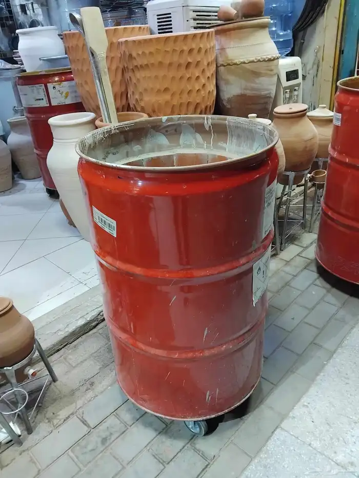 يوجد الدنيا جميع الفخار براميل مندي طوب 1