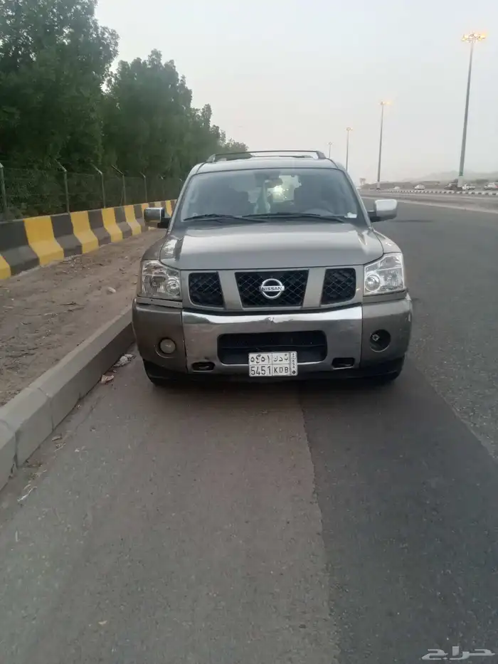 نيسان ارمادا للبيع مفحوص. استماره منتهيه سنتين 3
