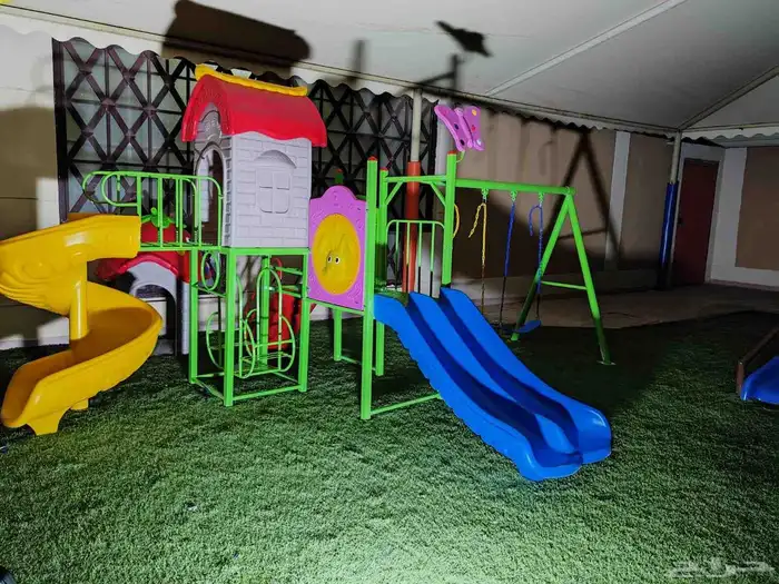 مراجيح وزحاليق وألعاب أطفال نطاطات ترامبولين 23