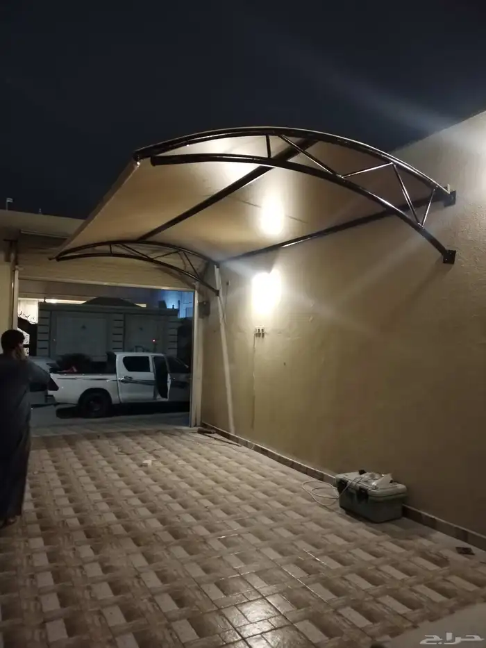 حداد مظلات سواتر برجولات الدمام 13