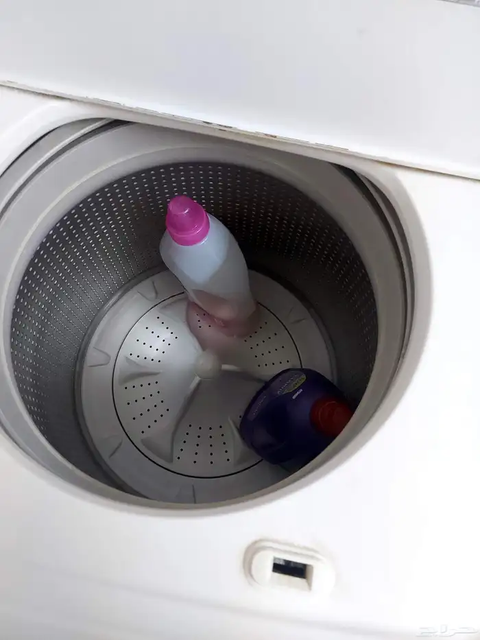 غسالة عادية وغسالة توماتيك امريكي من فوق 2