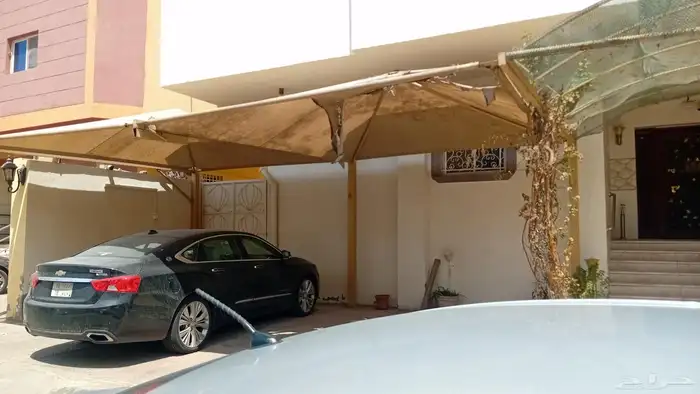 مظلات وسواتر وبيوت شعر مظلات السيارات مظله سياره قرميد 6