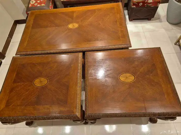 طاولات خشبية 0