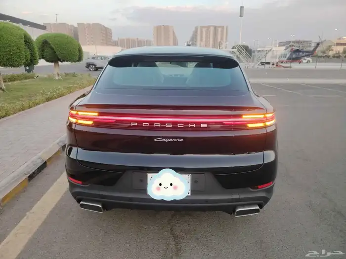 بورش كايين موديل 2025 حالة الزيرو جديده ممشى 61 كيلوا 9