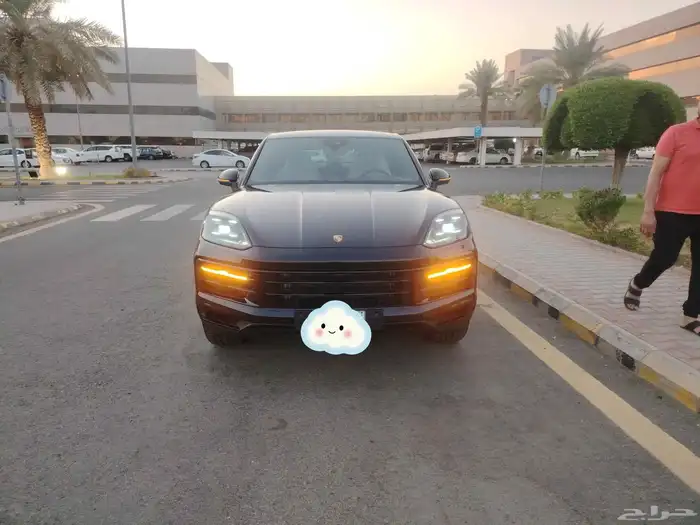 بورش كايين موديل 2025 حالة الزيرو جديده ممشى 61 كيلوا 1