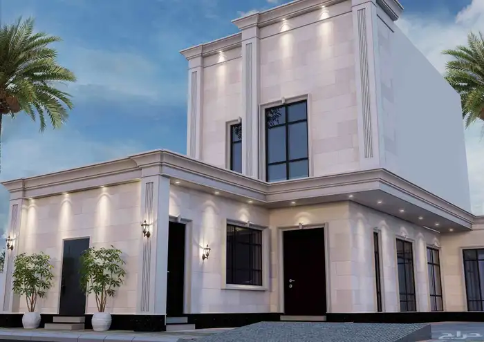 تصميم واجهات 3Dmax 1