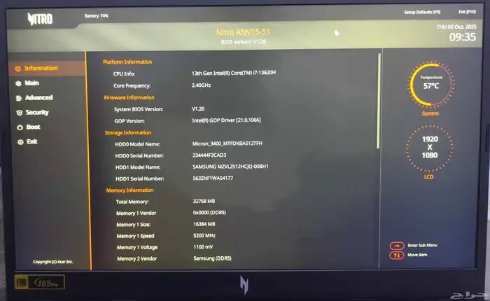 لابتوب قيمنق جديد 4