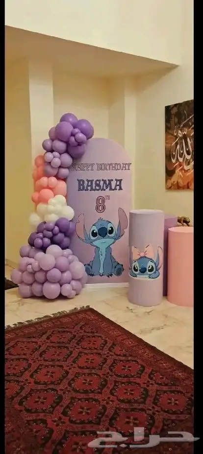 تصاميم ديكورات غرف الولاده واعياد الميلاد 1