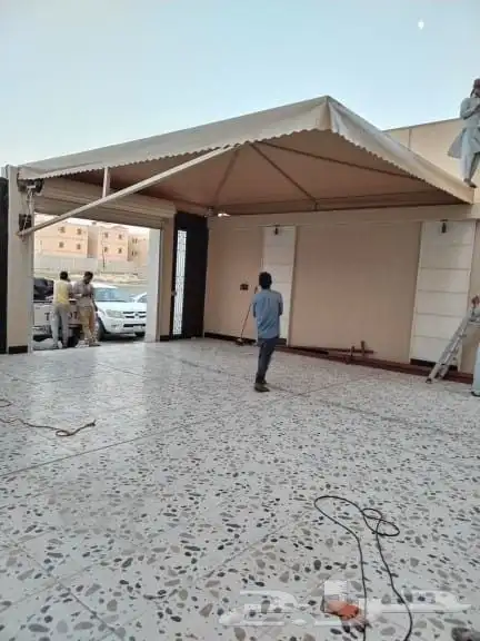 حداد مظلات سواتر برجولات الدمام 8