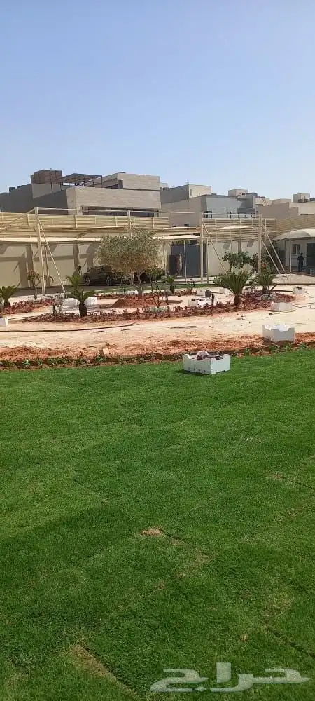 تنسق حدق مهندس محمد تركيب شبكات ري وجميع الاشجار 8