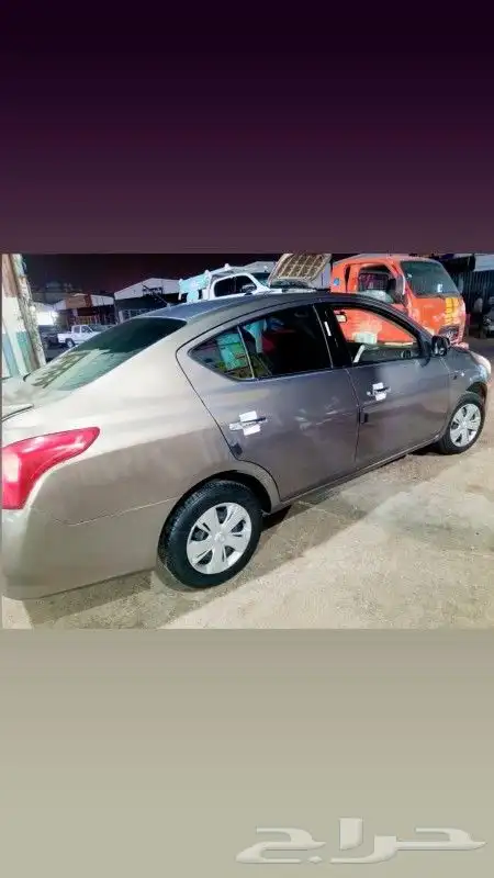 نيسان صنى موديل 20190قير وماكينة وبودي رشات متفرقة 0