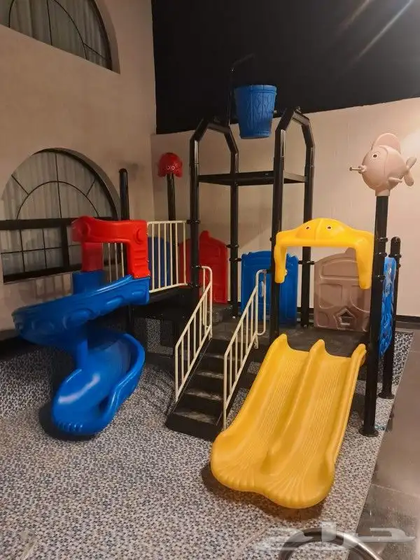 مراجيح وزحاليق خارجية وألعاب نفخ مائية وهوائية انواع مميزة 17